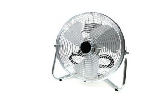 fans provide a cooling effect
